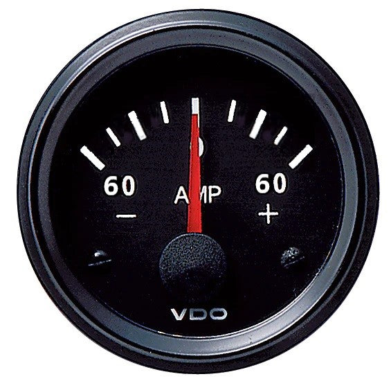Ammeter Cockpit Vision Internal Shunt -60-0-60+