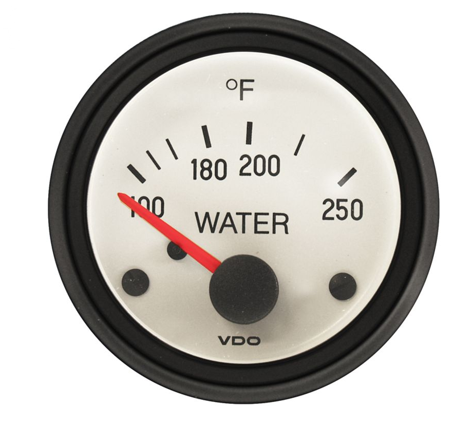 COCKPIT WHITE WATER TEMP