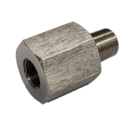 Sender Thread Adaptor. Internal Thread 1/8''BSPT, External Thread 1/8''-27NPTF