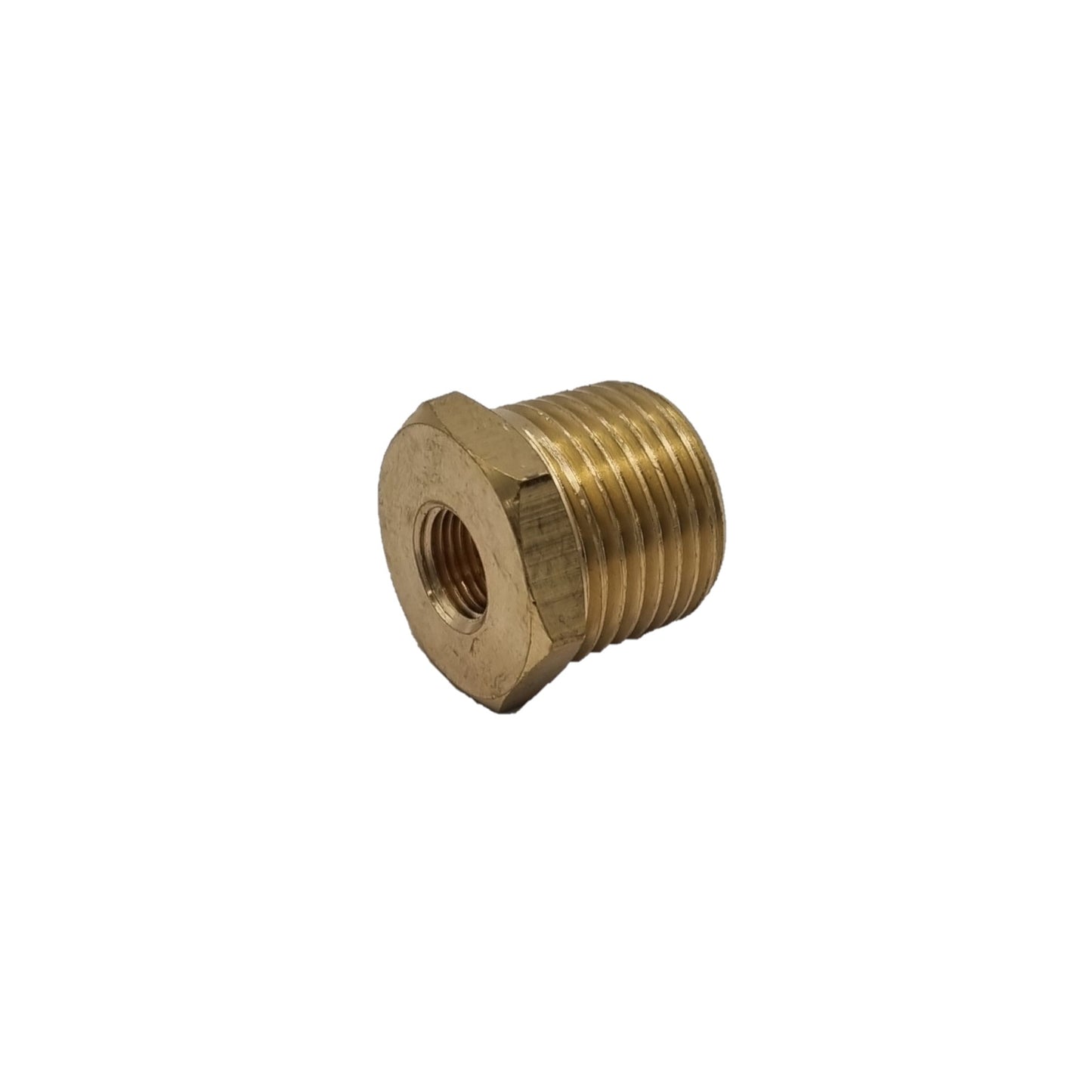 Sender Thread Adaptor. Internal Thread 1/8"-27NPTF, External Thread 1/2"-14NPTF