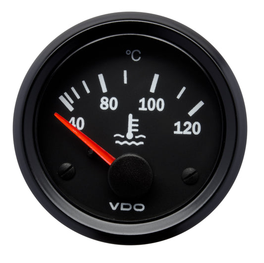 Water Temperature Gauge Vision, 40-120°C, 12V