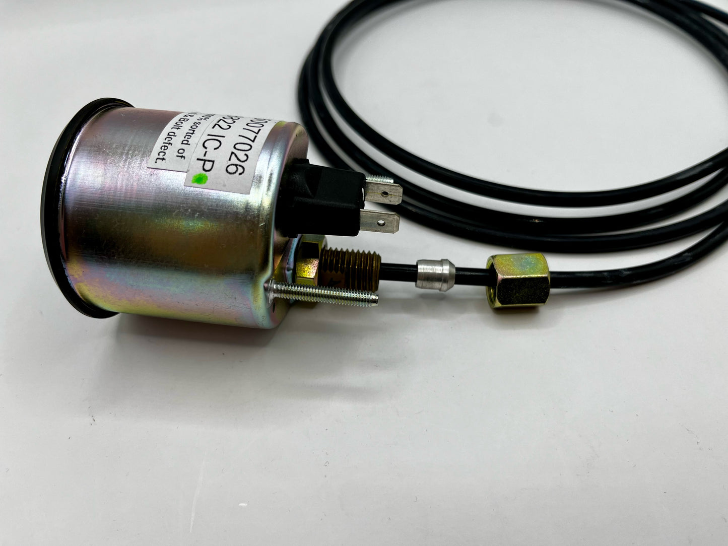 Mechanical Pressure Gauge Cockpit Vision, 0-100 PSI, 52mm