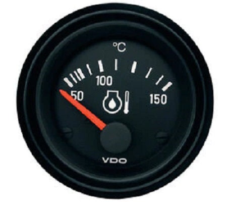 Oil Temperature Gauge International, 12V