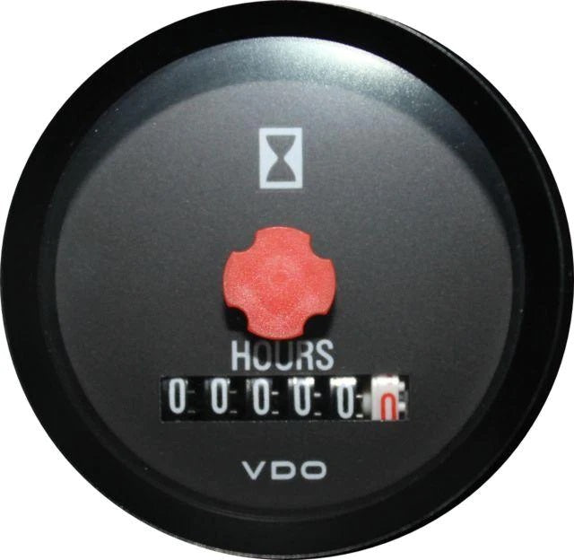 Hourmeter Illuminated 24V