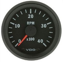 Tachometer Cockpit Vision, 0-4000rpm, 52mm