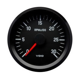 Tachometer Cockpit International, 0-3000 RPM, 85mm, 12V