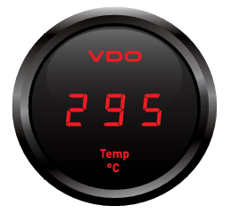 DIGITAL TEMP GAUGE 52MM