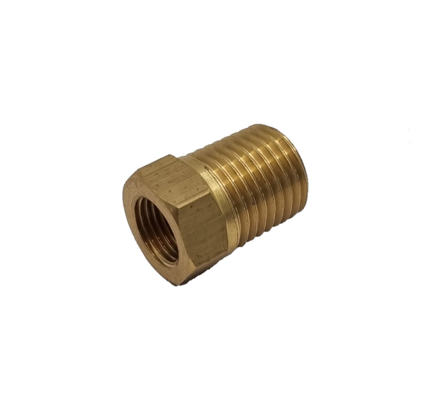 Sender Thread Adaptor. Internal Thread 1/8"-27NPTF, External Thread 1/4"-18NPTF