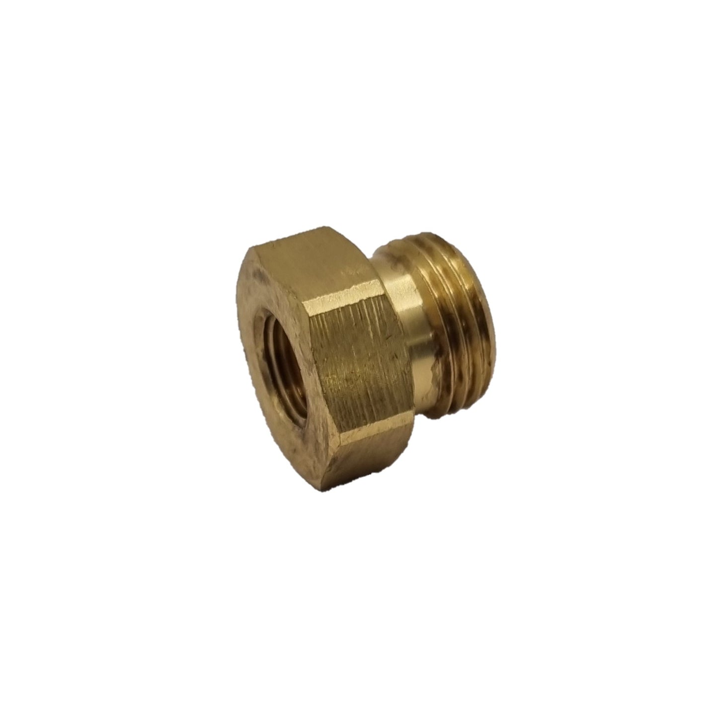 Sender Thread Adaptor. Internal Thread 1/8"-27NPTF, External Thread 5/8"-18UNF