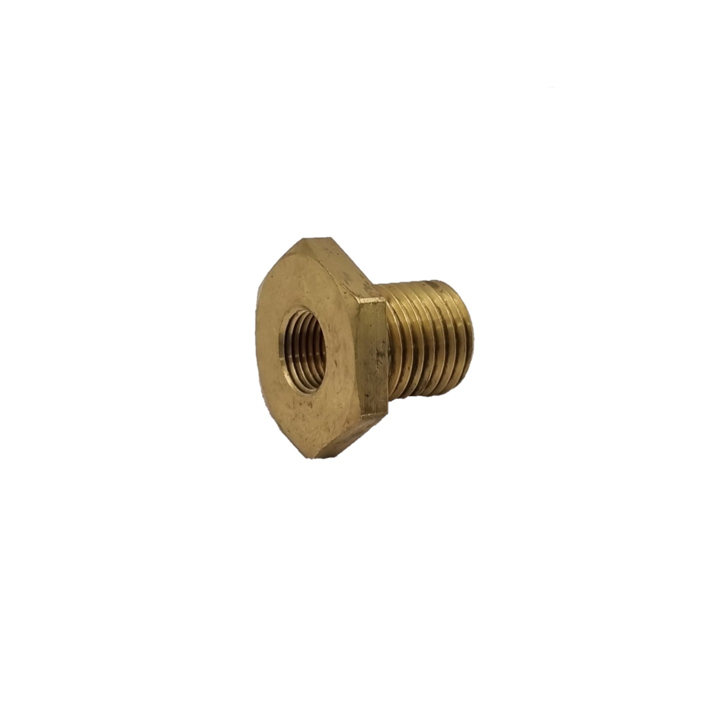 Sender Thread Adaptor. Internal Thread 1/8"-27NPTF, External Thread M14x1.5