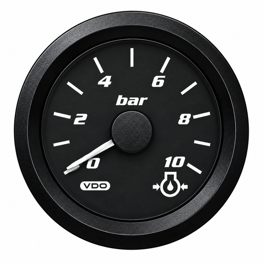 OIL PRESSURE 10 BAR 52MM CAN