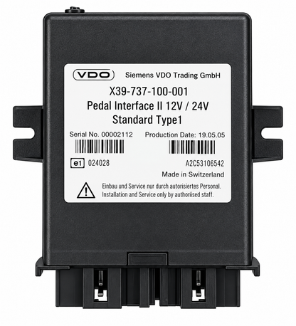 PEDAL INTERFACE STANDARD TYPE 1