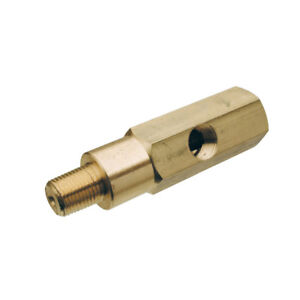 T-Piece Adaptor. Brass. Oil. 1/8"-27NPTF x 1/8"-27NPTF x 1/8"-27NPTF, 66mm