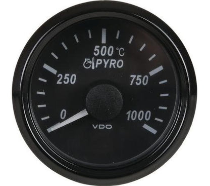 Pyrometer Temperature Gauge, Single Viu 52mm, 1000°C, 37.7mVw