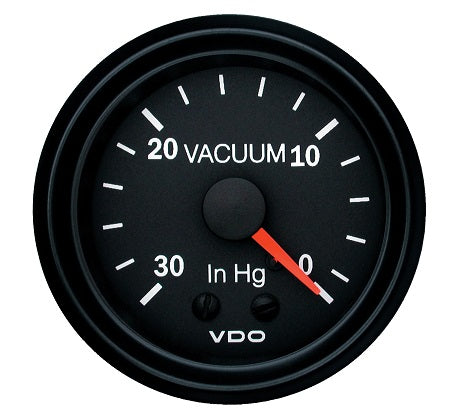 Mechanical Vacuum Gauge Cockpit Vision, -30-0 In Hg, 52mm