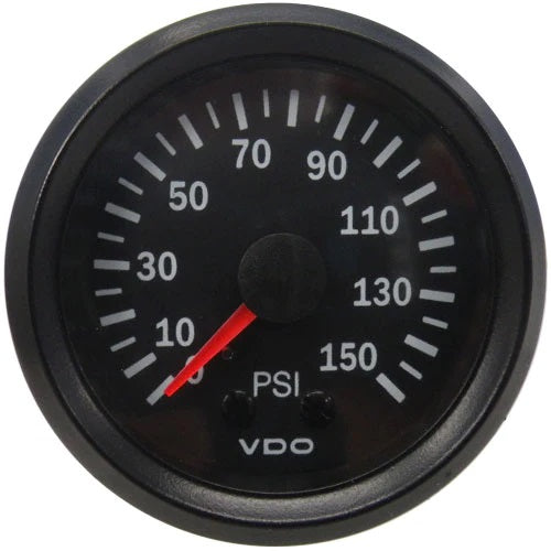 Mechanical Pressure Gauge Cockpit Vision, 0-150 PSI, 52mm – VDOSales