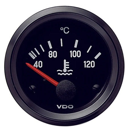 Water Temperature Gauge Vision, 40-120°C, 24V