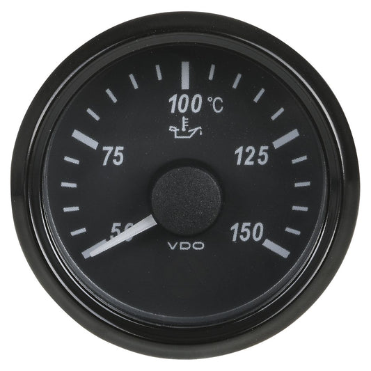 Engine Oil Temperature Gauge, Single Viu, 50-150°C, R18.6 w 323-18 oHms