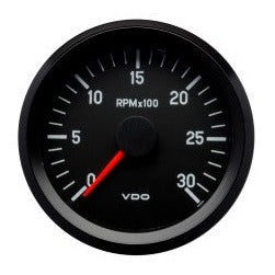 Tachometer Cockpit International, 0-3000 RPM, 80mm, 12V – VDOSales