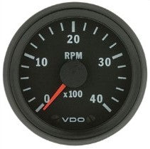 Tachometer Cockpit Vision, 0-4000 RPM, 80mm